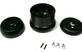 A01-56blk Forever Sharp 1969 To 1994 Buick Many Models 5 And 6 Hole Billet Steering Wheel Adapter