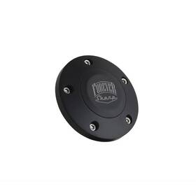 Hb5-fs Forever Sharp Black Billet Horn Button 5 Hole