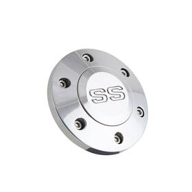 Hc6-ss Forever Sharp Chrome Ss Engraved Steering Wheel Horn Button 6-hole