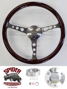 Sp502chdw Foreversharp 1948-1959 Gmc Truck Suv Wood Steering Wheel 15 Inch Grand Touring