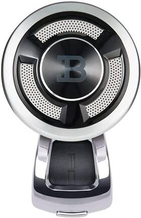 Fr202206 Fouring Bl Steering Wheel Knob Spinner - Universal Non-slip Fit Abs Silver Platinum