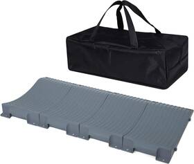 Garfatolrv 774980200575 Tire Saver Ramps Anti-slip Pads 4 Pack Design Car Wheel Grey