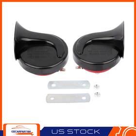 Gd108094c01 Gdcarpartsin For Trumpet Train Car Truck 12v 135db Dual Tone Electric Snail Air Horn Kit