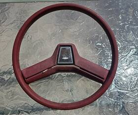 0761094 General Motors 1978-1984 Monte Carlo El Camino Malibu Impala Burgundy Red Steering Wheel
