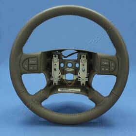 15860963 General Motors Gm Oem Neutral Leather Steering Wheel Cruise And Audio For 05-06 Cobalt