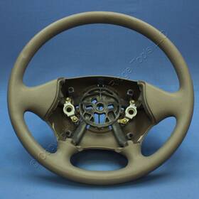 22622835 General Motors Gm Oem Dented Medium Neutral Vinyl Steering Wheel For 01-03 Malibu