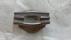 3775552 General Motors 1959-1960 Chevrolet El Camino Horn Ring Center Bel Air Chrome Steering Wheel