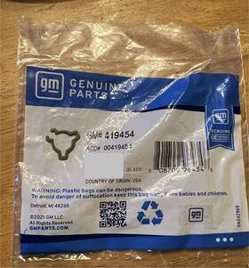 419454 General Motors Gm Nos Steering Wheel Horn Contact Retainer Firebird Camaro G Body Blazer