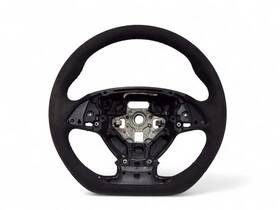 84750105 General Motors 2015-2019 Corvette C7 Black Suede Gray Stitch Alcantara Steering Wheel Oem Gm