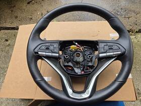 84855195 General Motors Cadillac Xt6 Black Steering Wheel Assembly Oem