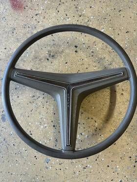 9752515 General Motors 71-73 Buick Factory Green Oem Steering Wheel 3-spoke 72 Riviera 1971 1972 1973