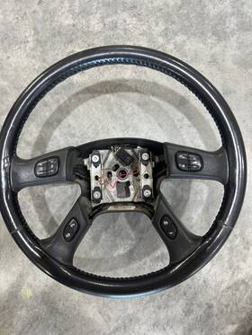 St223 General Motors 03-06 Gm Silverado Sierra Tahoe Steering Wheel With Radio Functions