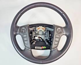 561103m300m5 Genesis 2009-2014 Hyundai Steering Wheel Phone Cruise Dark Brown Leather