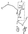 8651012560 Genuine Horn Toyota Oem
