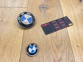 32331117279 Genuine Bmw Roundel Emblem Hood Message Steering Wheel E28 528e E30 325i E32