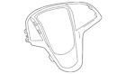 23417452 Genuine Gm Dusk Chrome Steering Wheel Spoke Cover