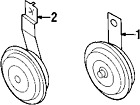 25620zg00a Genuine Horn Nissan Oem