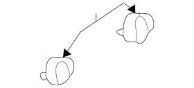 12451284 Gm Genuine Control Switch