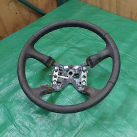 16759151 Gm 98-02 Chevy Tahoe Suburban 1500 Steering Wheel Oem Leather Wrapped Gray