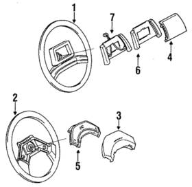 17985232 Gm Genuine Horn Switch