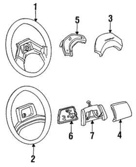 17989967 Gm Genuine Horn Contact