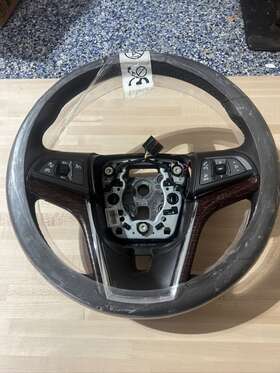 20966105 Gm Steering Wheel - Cocoa Color Fits 2013-2015 Chevrolet Malibu Oem