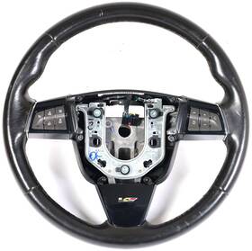 22859516 Gm 2009-2015 Cadillac Cts-v Black Automatic Leather Steering Wheel Used