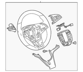 22966422 Gm Genuine Urban Steering Wheel