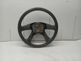235.gm8m07 Gm Worn Black Leather Steering Wheel From 2007 Silverado 1500 12711978