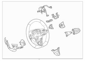 42793229 Gm Genuine Steering Wheel