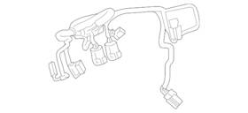 84360985 Gm Genuine Steering Wheel Horn Switch Wiring Harness