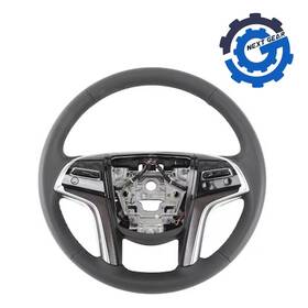 84557920 Gm Black Leather Steering Wheel For 2018-2019 Cadillac Xts Oem