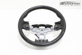 84634658 Gm 2018-2019 Cadillac Cts Left Driver Side 3 Spoke Steering Wheel Leather Black Oem
