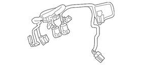 84651617 Gm Genuine Steering Wheel Horn Switch Wiring Harness
