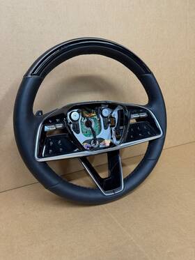 86516276 Gm 85691479 Oem Cadillac Lyriq-v 23-24 Steering Wheel With Shifter Black Leather
