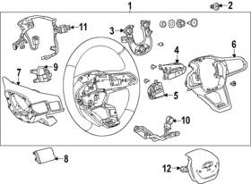 85705158 Gm Genuine Steering Wheel