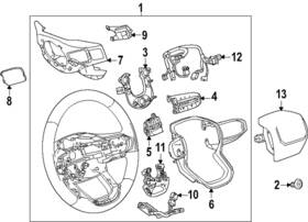 86578278 Gm Genuine Steering Wheel