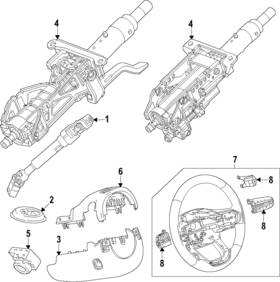 86578280 Gm Genuine Steering Wheel