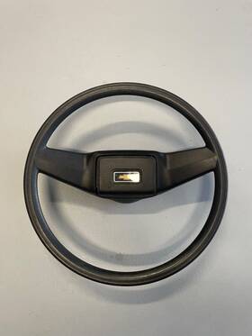 9760817 Gm Chevrolet Gmc 9660817 1970s 1980s Chevy Truck Bowtie Black Steering Wheel - #9760817