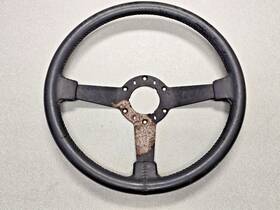 Corvettec3 Gm Used Original Genuine Chevrolet C3 Corvette Grey Leather 370mm Steering Wheel