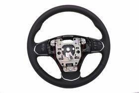 22805648 Gm Genuine Parts Acdelco - 3-spoke Black Leather Wrapped Steering Wheel With Yellow