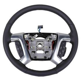 84088369 Gm Genuine Parts Acdelco - 4-spoke Ebony Leather Wrapped Steering Wheel