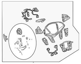 84859083 Gm Genuine Parts Black Steering Wheel