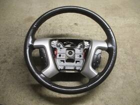 235-unk Gmc 2012 Acadia Leather Steering Wheel With Cruise Control Oem Lkq