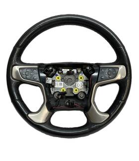 84222930 Gmc 2018 Yukon Xl 1500 Steering Wheel Black Leather Heated Gm Oem