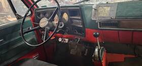 238.gm9976 Gmc Truck Steering Column Floor Shift Black Fits 1976 6500 Heavy Duty 1190228
