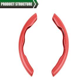 Gone711 Goneparts 47 New Universal Red 15 Inch Car Steering Wheel Cover Anti-slip Auto Accessories