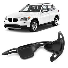 Goodnewstoreusa 320001443454 Steering Wheel Shift Paddle Shifter Trim Cover Black For Bmw 2 3 4 5 6 Series X1
