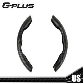 Gpl07125374 Gplusmotor Universal Accessories Carbon Fiber 15 Inch Steering Wheel Non-slip Cover Black