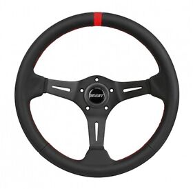 Grant 692 3-spoke Performance And Race Series Black Leather Steering Wheel